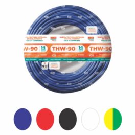 CABLE PVC THW-90 Nº 14 AWG X 100m MARCA : INDECO