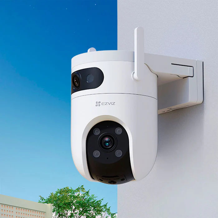 H9C Dual 3K & 3K 5MP+5MP Cámara Wi-Fi de doble lente con rotación horizontal y vertical MARCA EZVIZ USO EXTERIOR MODELO: CS-H9C-R105-8H55WFL - Imagen 2