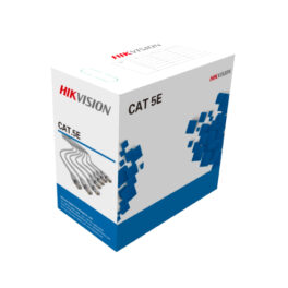 ROLLO DE CABLE UTP 4 PARES CATEGORIA 5E MARCA HIKVISION 305 METROS