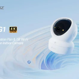 CAMARA IP PTZ 8MP. LENTE 4MM MODELO:CS-H6C 8WFL  DOMO INTERIOR 4K  H6C G1 MARCA EZVIZ
