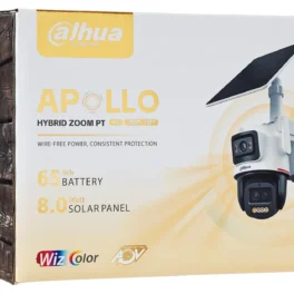 Cámara ip pt wizcolor dual 3mp+3mp, zoom 6x, 4g (solar/batería), audio bidireccional, auto tracking lite APOLLO DORADO