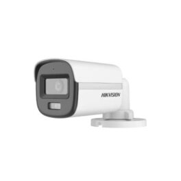 CAMARA TIPO BULLET 5MP COLORVU SMART HYBRID LIGHT IR20M 2.8MM C/AUDIO MODELO :HK-DS2CE10KF0T-LFS