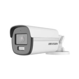 CAMARA TIPO TUBO BULLET 2MP COLORVU SMART HYBRID LIGHT IR40M 2.8MM C/AUDIO MODELO :HK-DS2CE12DF0T-LFS MARCA HIKVISION