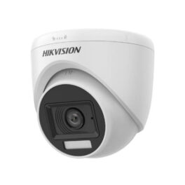 CAMARA DOMO INTERIOR HIKVISION 2MP SMART HYBRID LIGHT IR 20M 2.8MM C/AUDIO MODELO :HK-DS2CE76D0T-LPFS