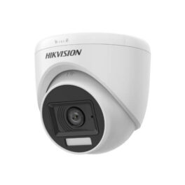 CAMARA TIPO DOMO TURRET 5MP 3K SMART HYBRID LIGHT IR 20M 2.8MM C/AUDIO MODELO :HK-DS2CE76K0T-LPFS MARCA HIKVISION